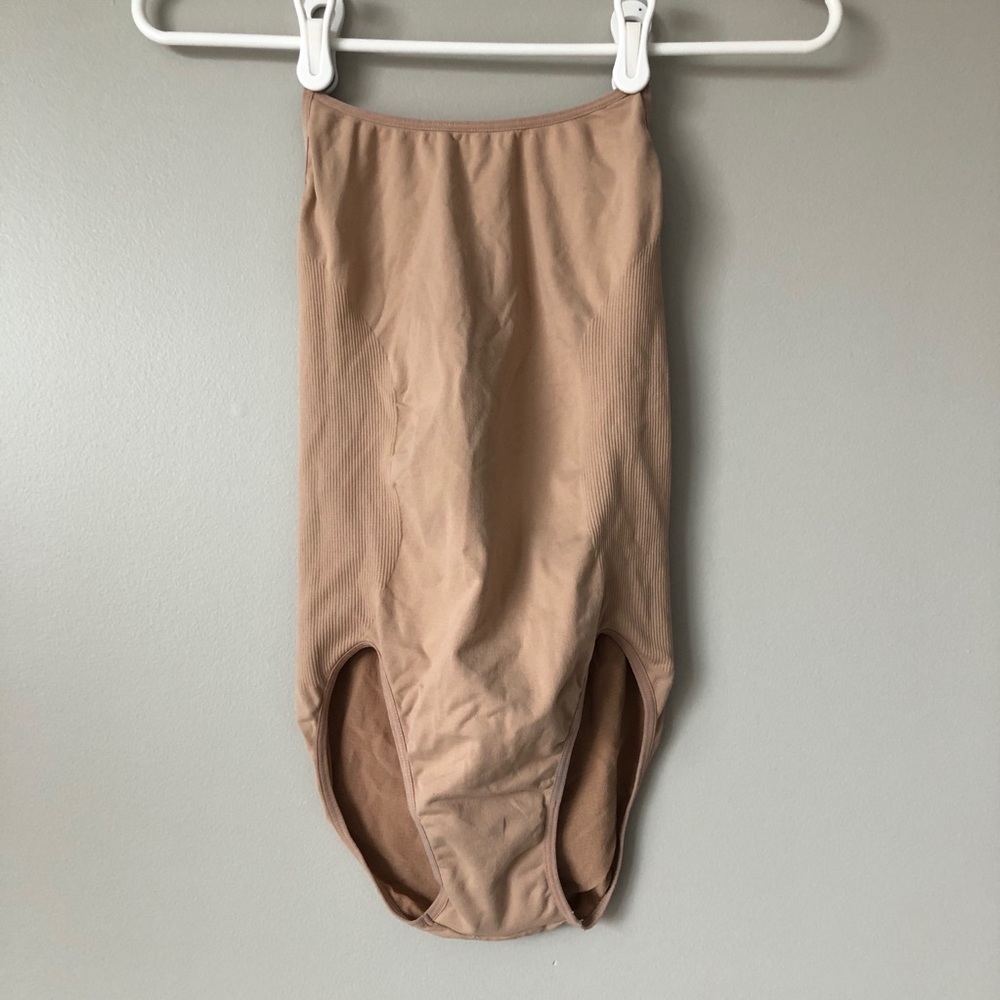 Natalie DanceWear Nude Leotard Adjustable Straps